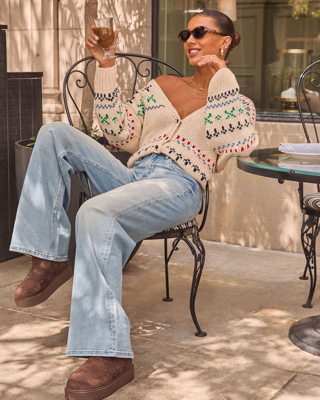 Rowan Grace Stretch Wide Leg Jeans - Image 3