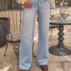 Rowan Grace Stretch Wide Leg Jeans