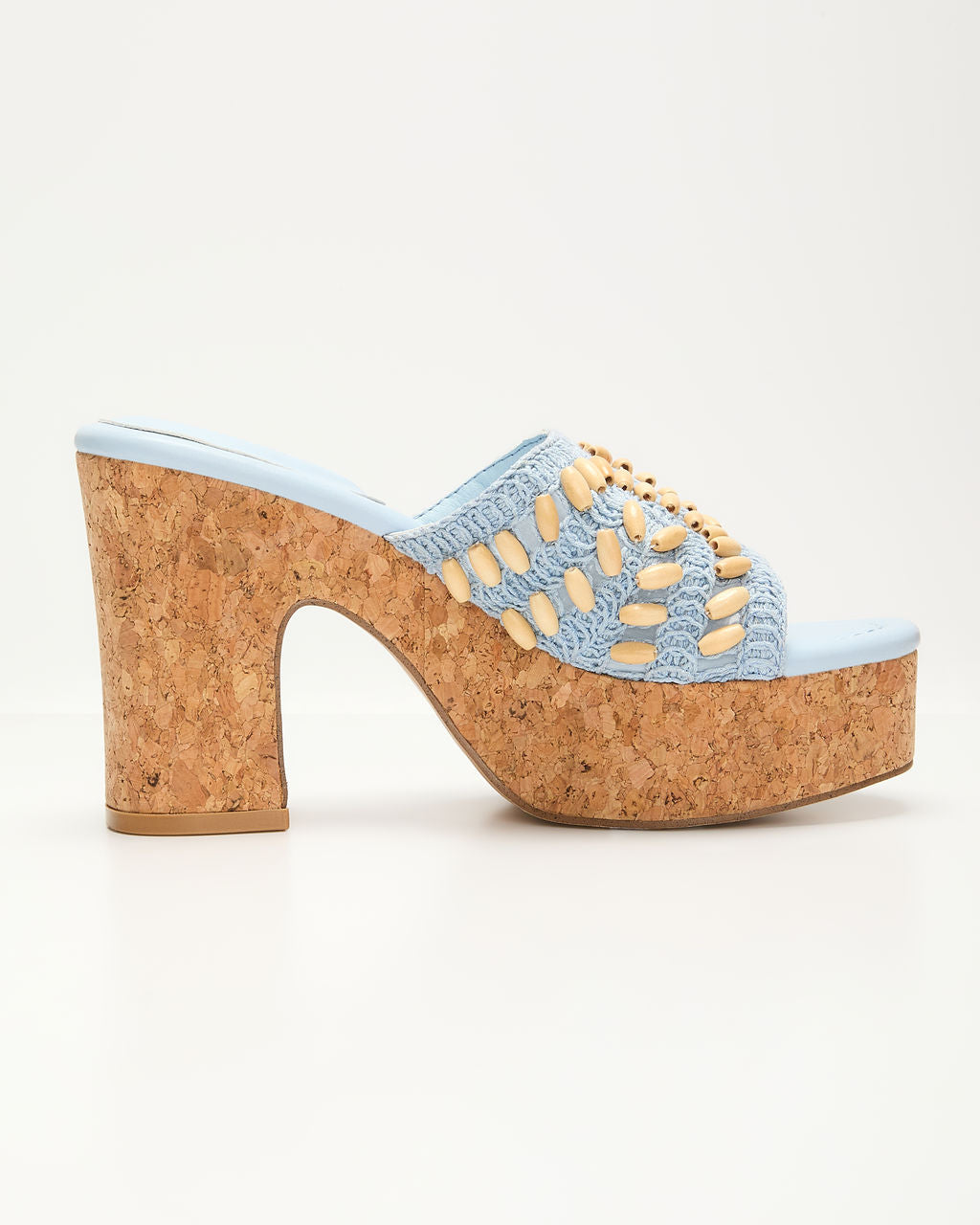 Madisson Shell Crochet Platform Sandal - Image 6