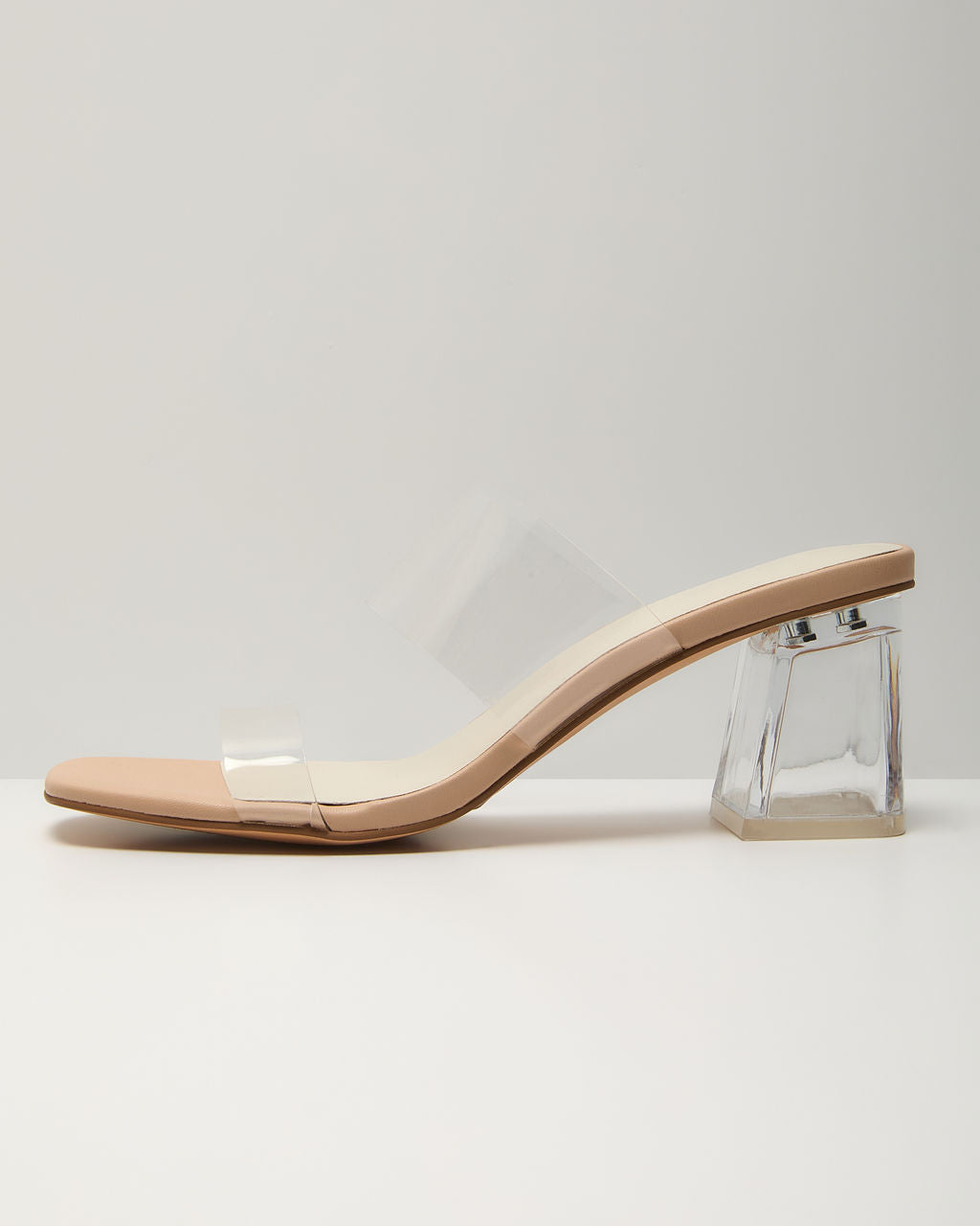 Savanna Clear Open Toe Mules - Image 4