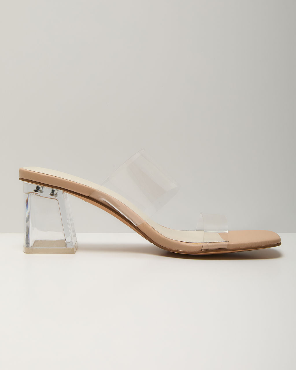 Savanna Clear Open Toe Mules - Image 6