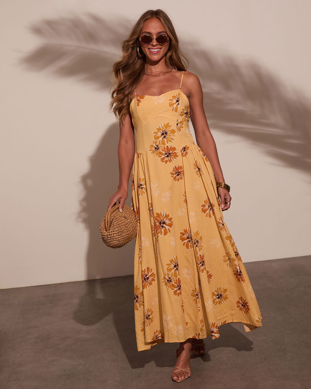 Chase The Sun Floral Maxi Dress - Image 5