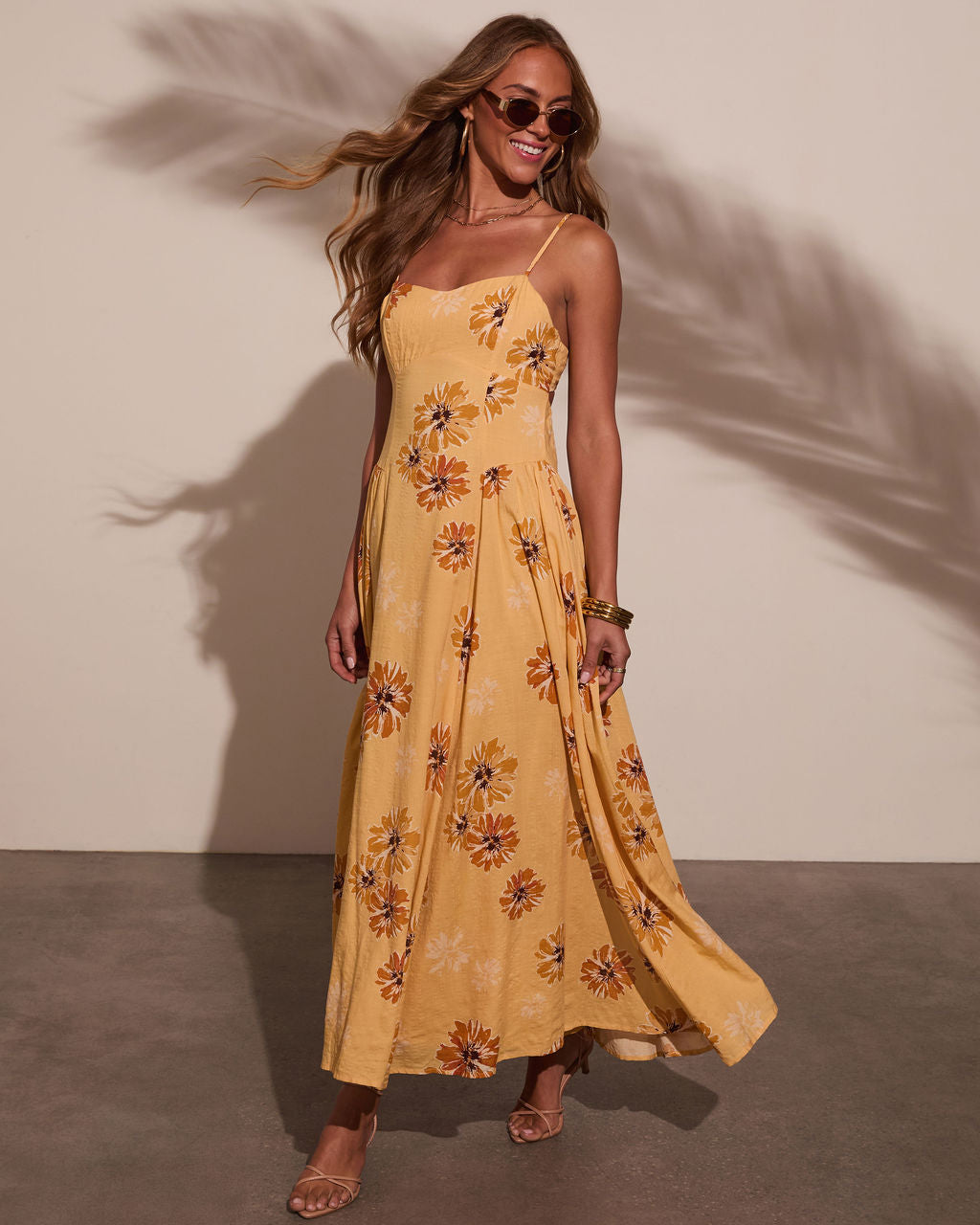 Chase The Sun Floral Maxi Dress - Image 3