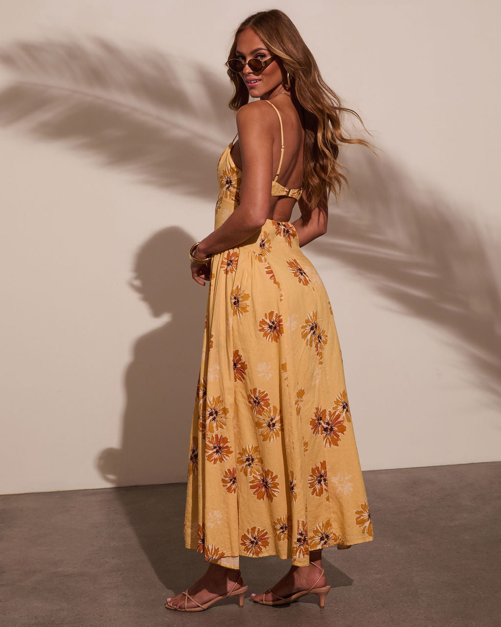 Chase The Sun Floral Maxi Dress - Image 4