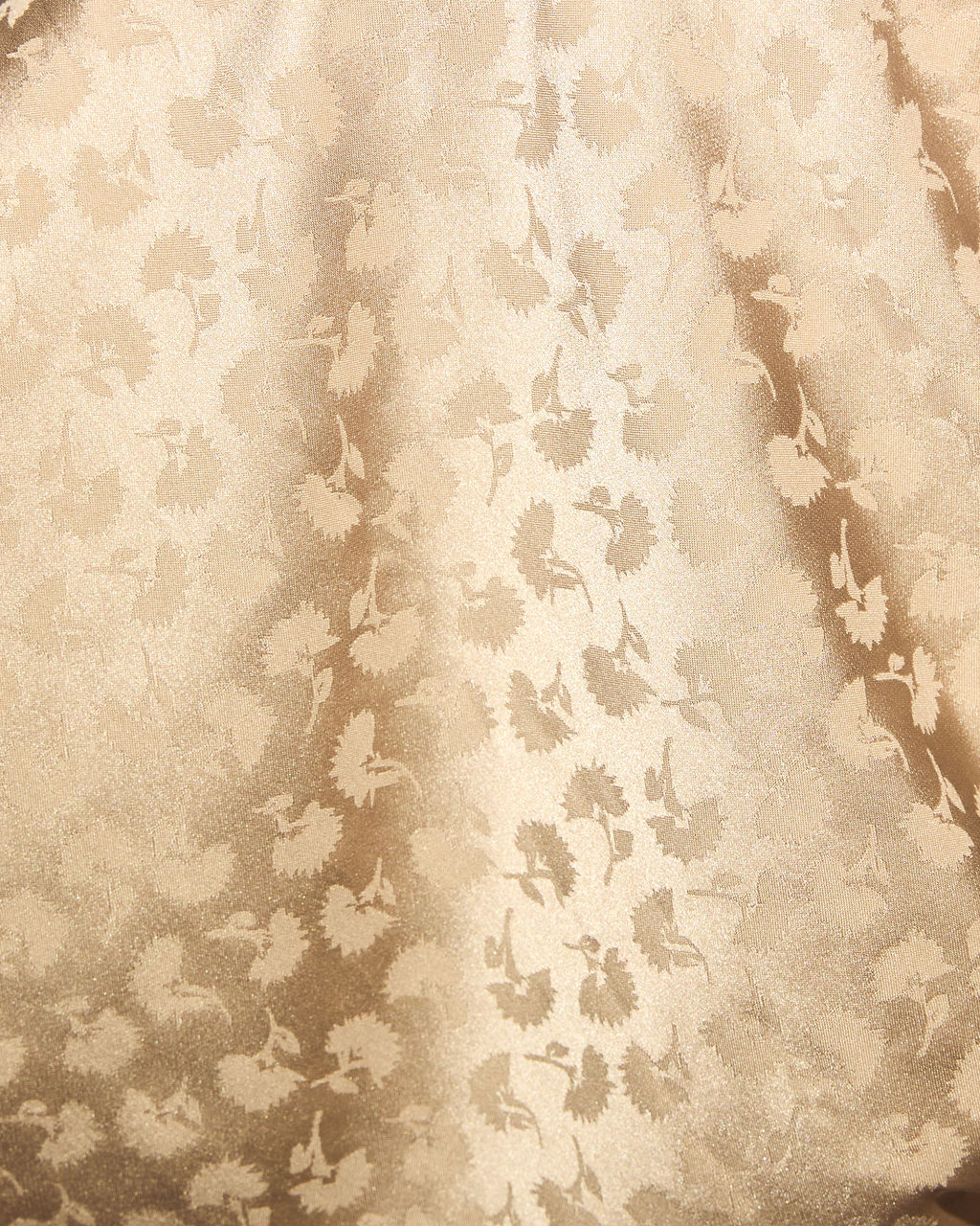 Golden Gatherings Pleated Satin Maxi Dress - Image 6