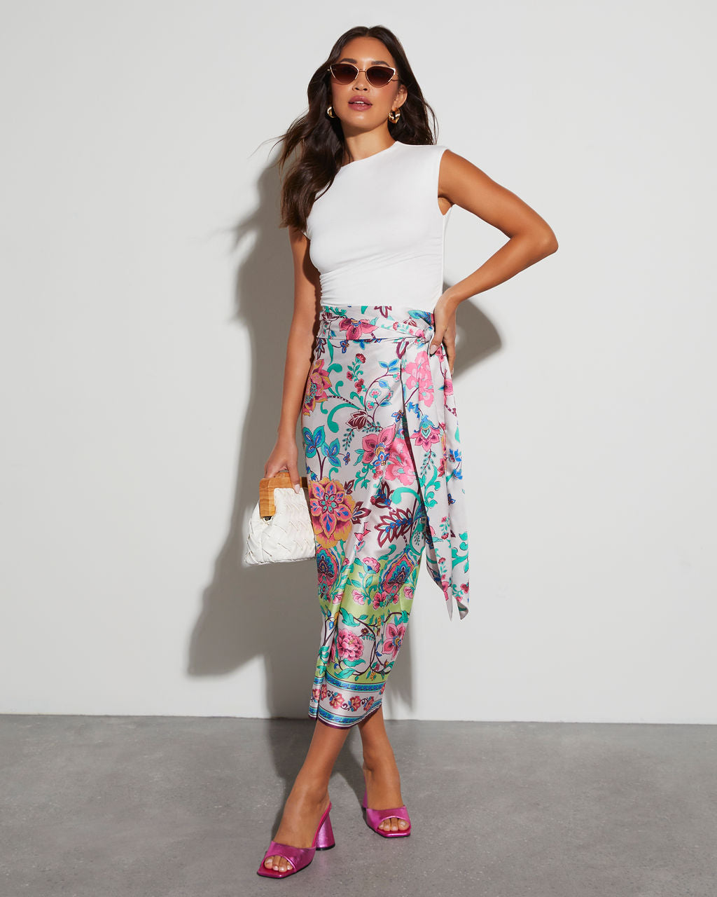 Darla Wrap Midi Skirt - Image 11