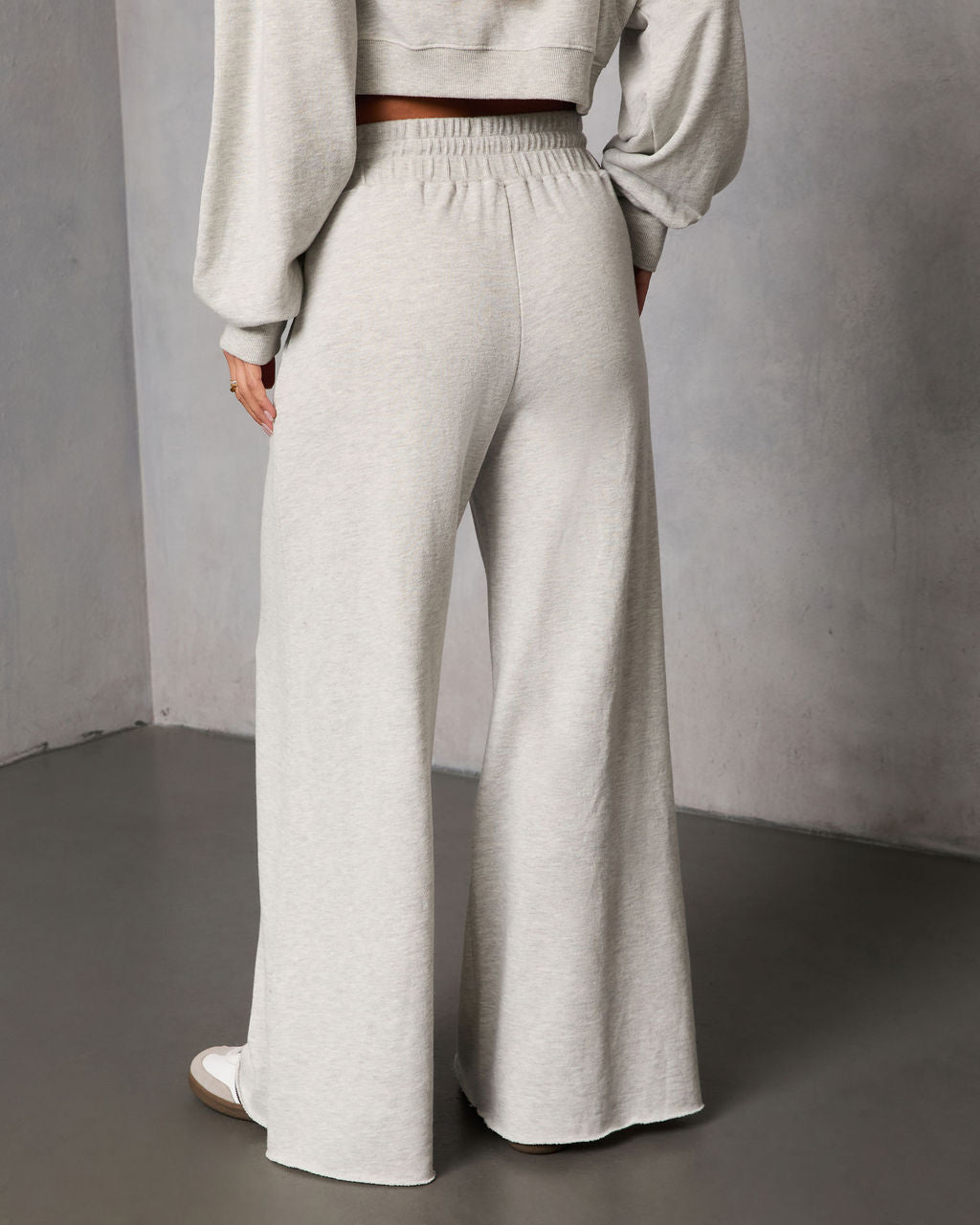 Off Hours Fleece Wide Leg Sweatpants - Image 4
