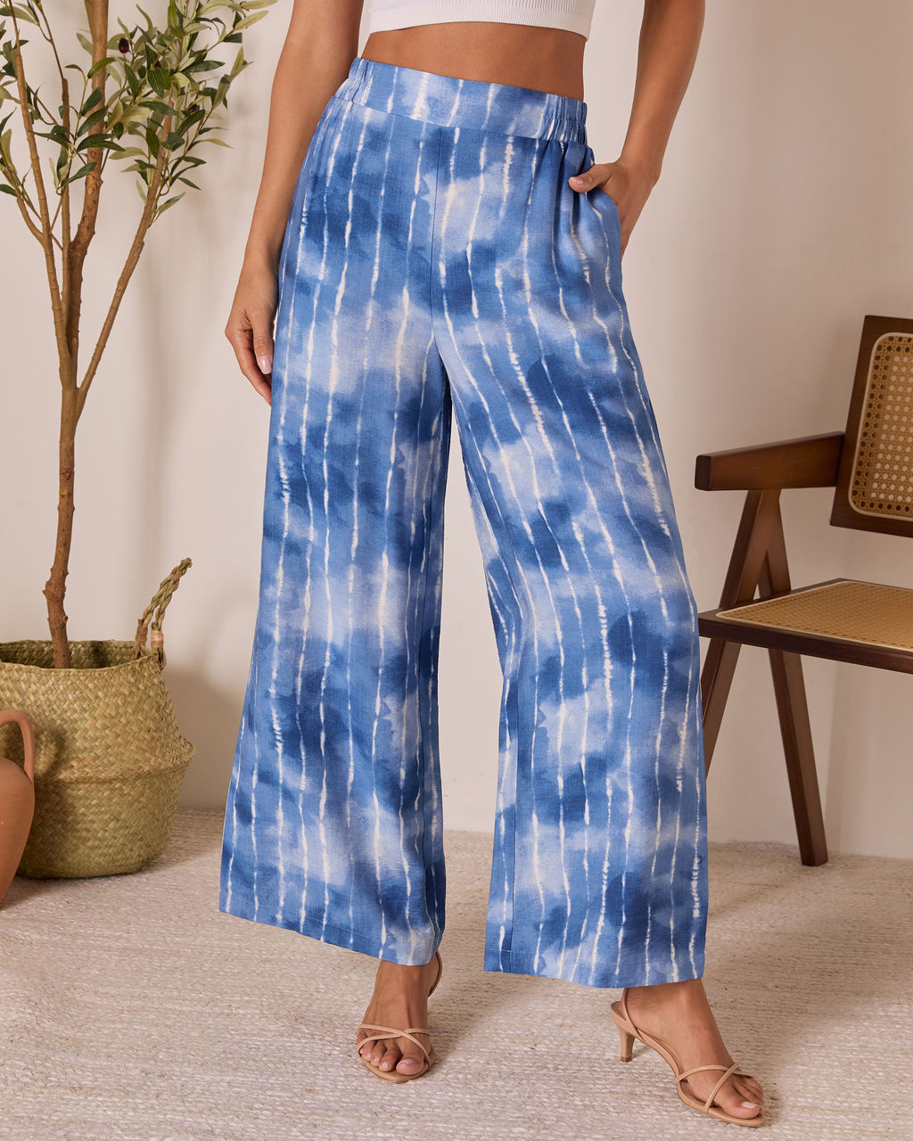 Loulen Striped Tie Dye Pants - Image 6