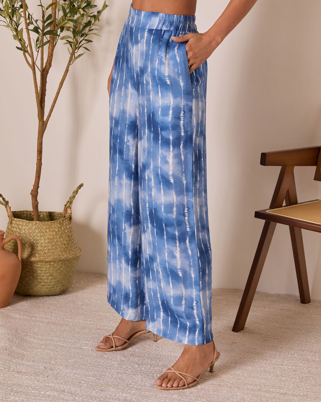 Loulen Striped Tie Dye Pants - Image 3
