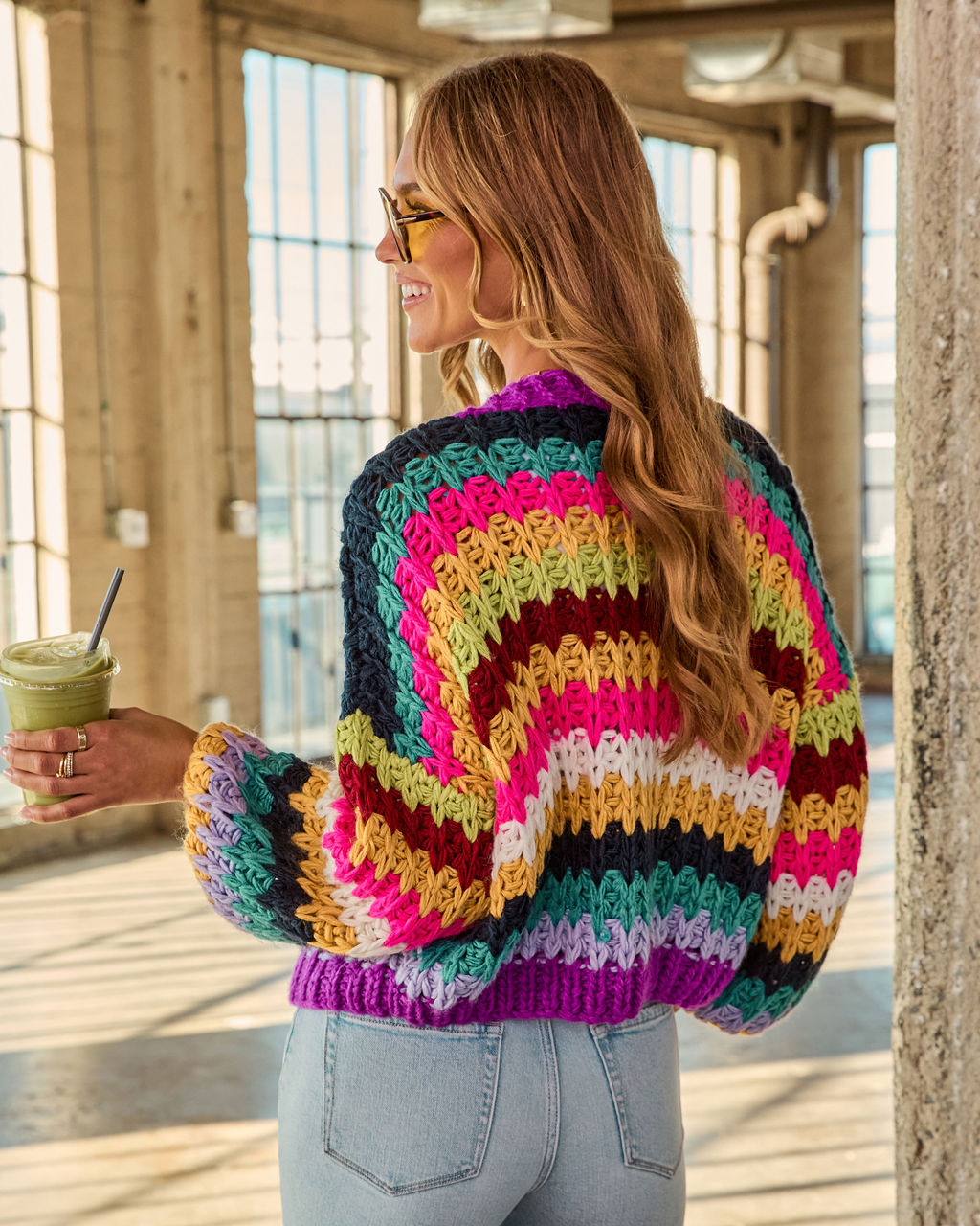 Happy Trails Crochet Cardigan - Image 4