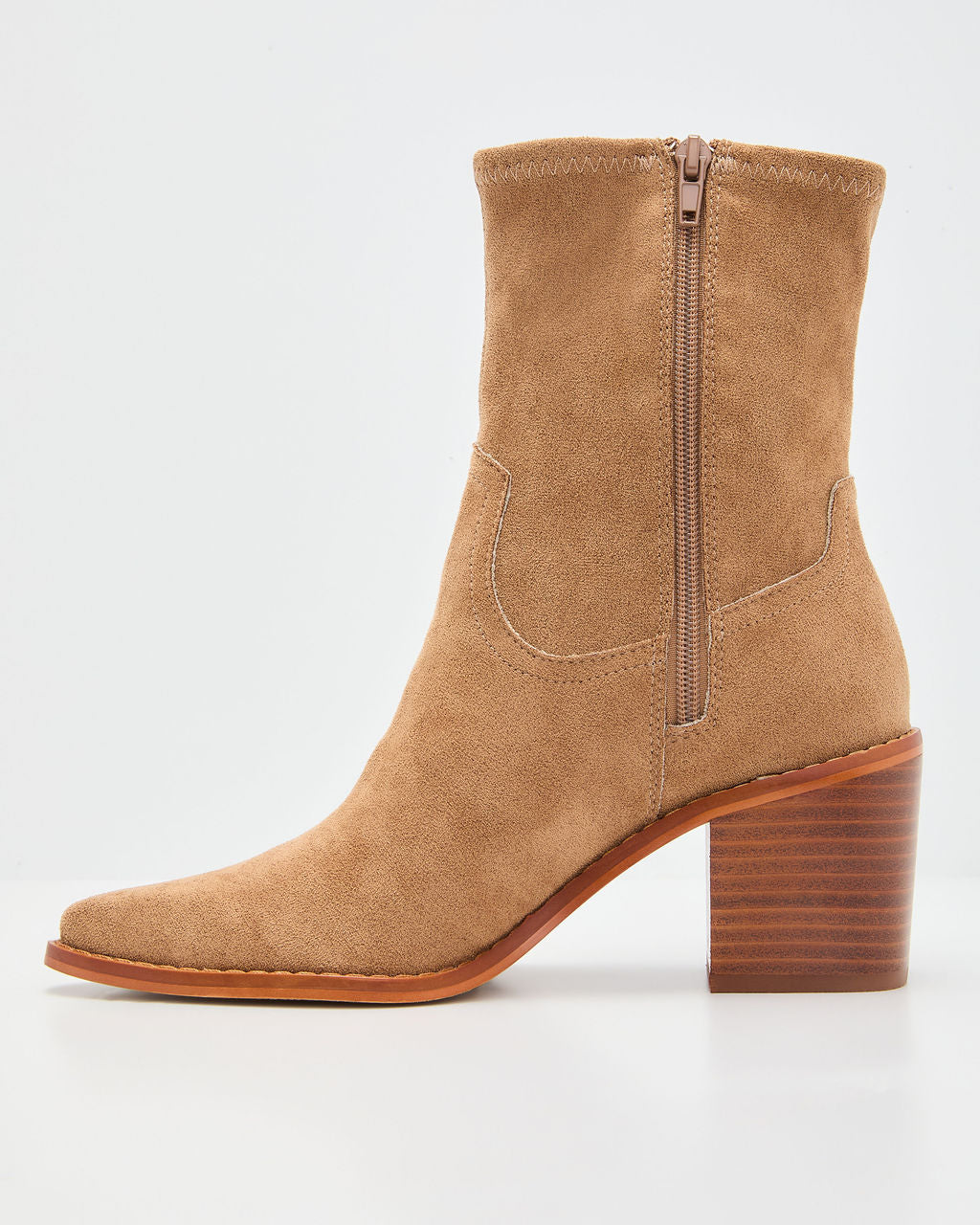 Alexie Suede Bootie - Image 14