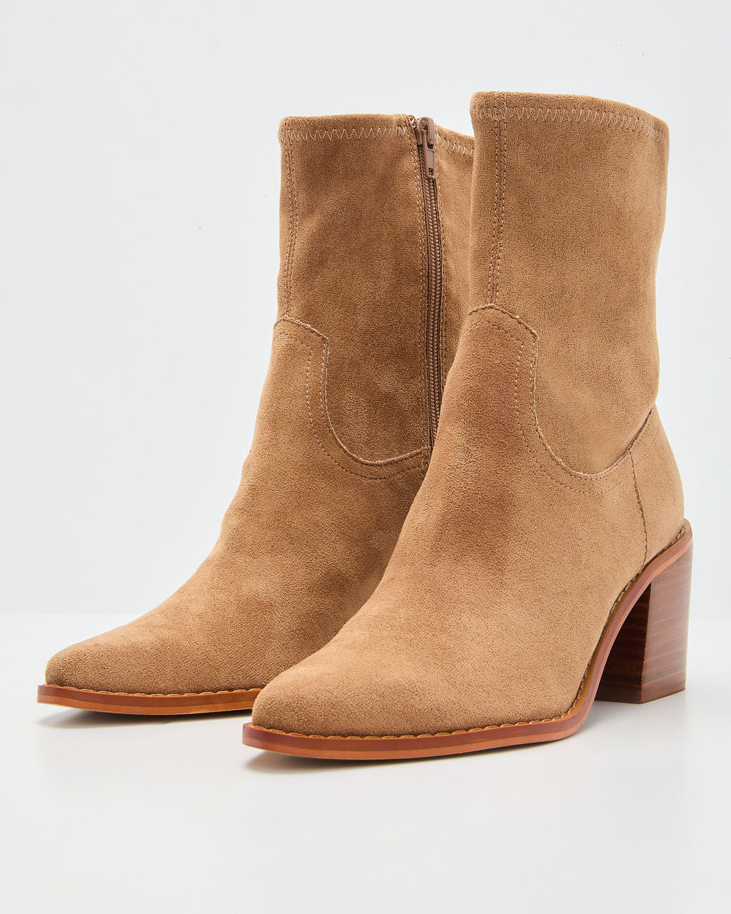 Alexie Suede Bootie - Image 15