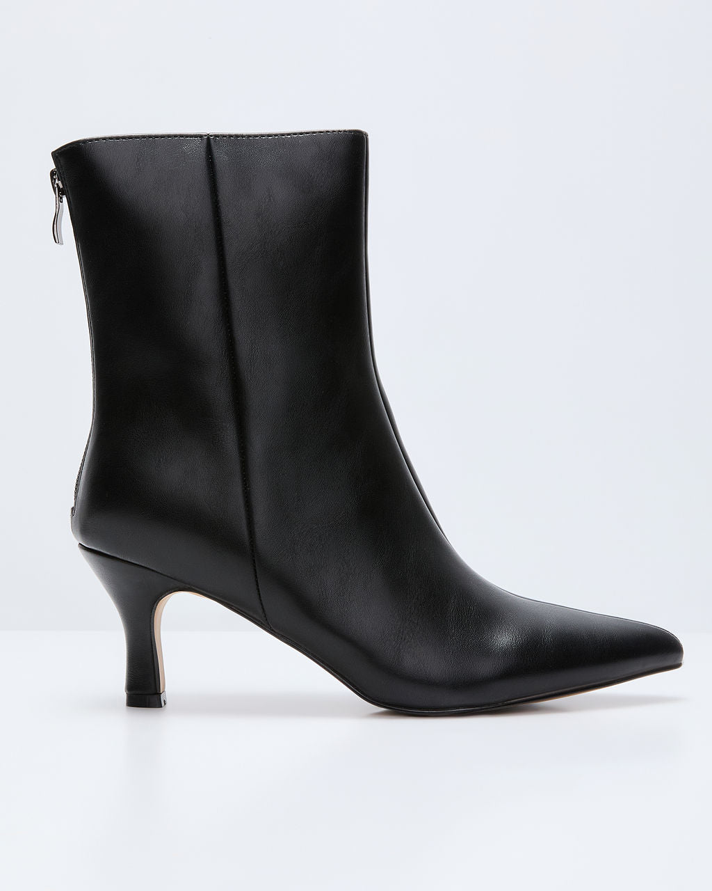 Franie Vegan Leather Kitten Heel Bootie - Image 6