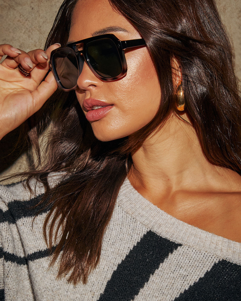 City Slicker Aviator Sunglasses - Image 2