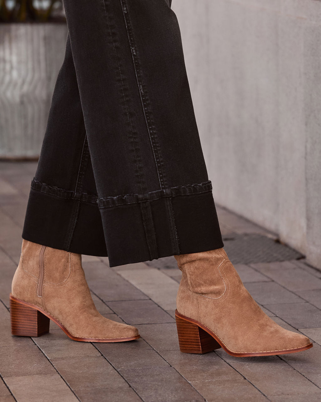 Alexie Suede Bootie - Image 16