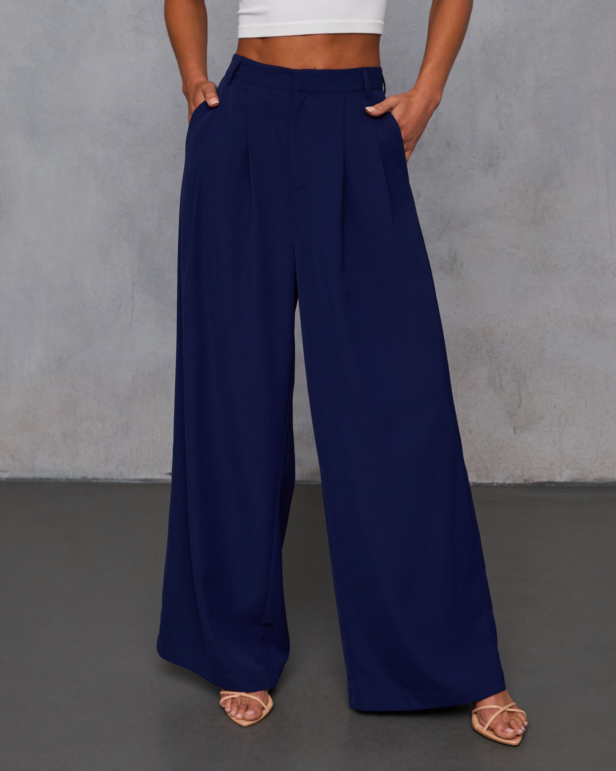 Madrigal Pocketed Wide Leg Pants - Image 14