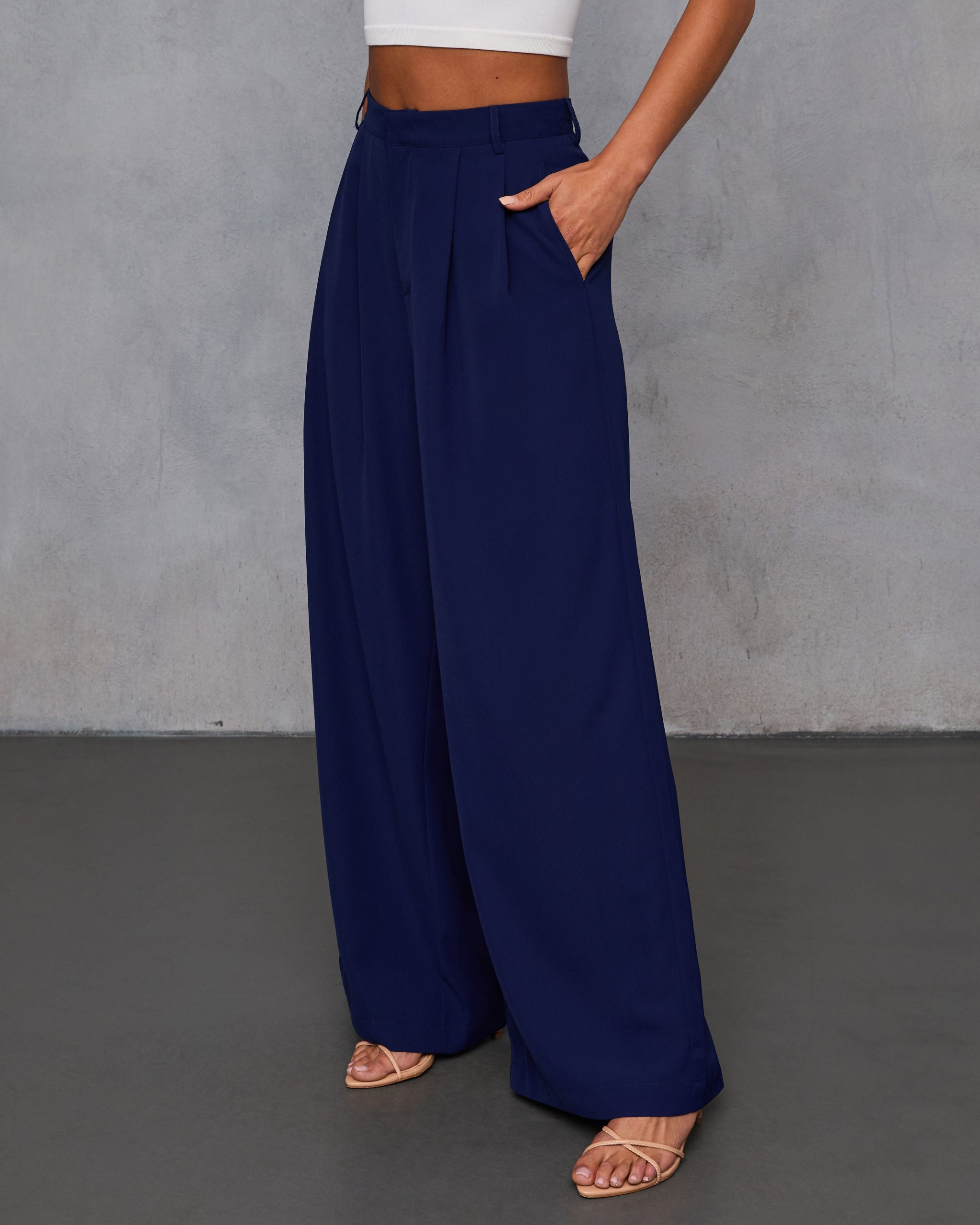 Madrigal Pocketed Wide Leg Pants - Image 15