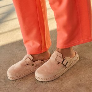Chic Comfort Stitch Slip On Mules