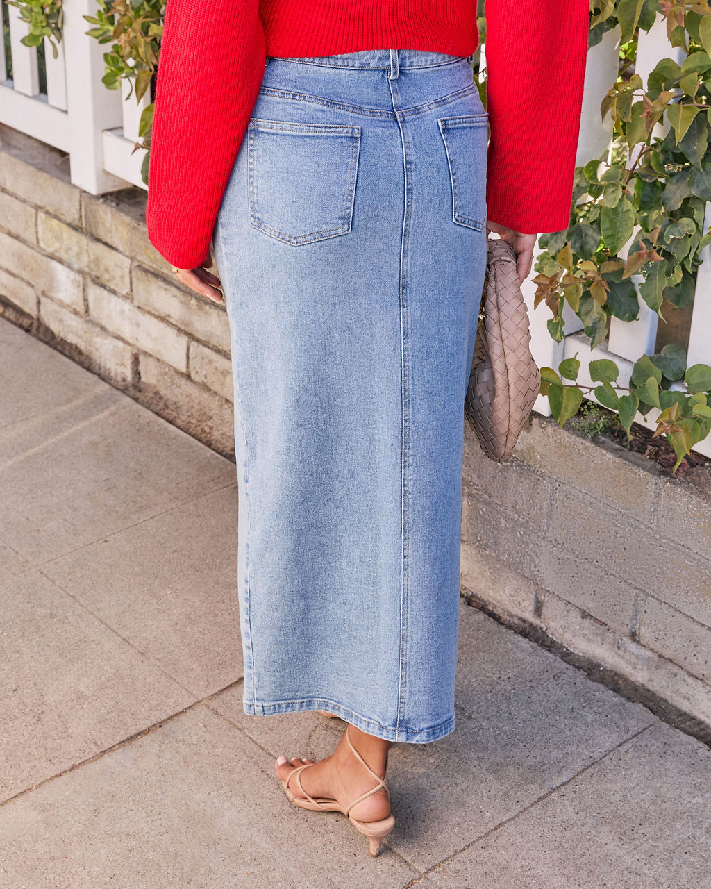 Bianka Denim Midi Skirt - Image 4