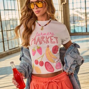 Farmers Market Harvest Short Sleeve Graphic Tee