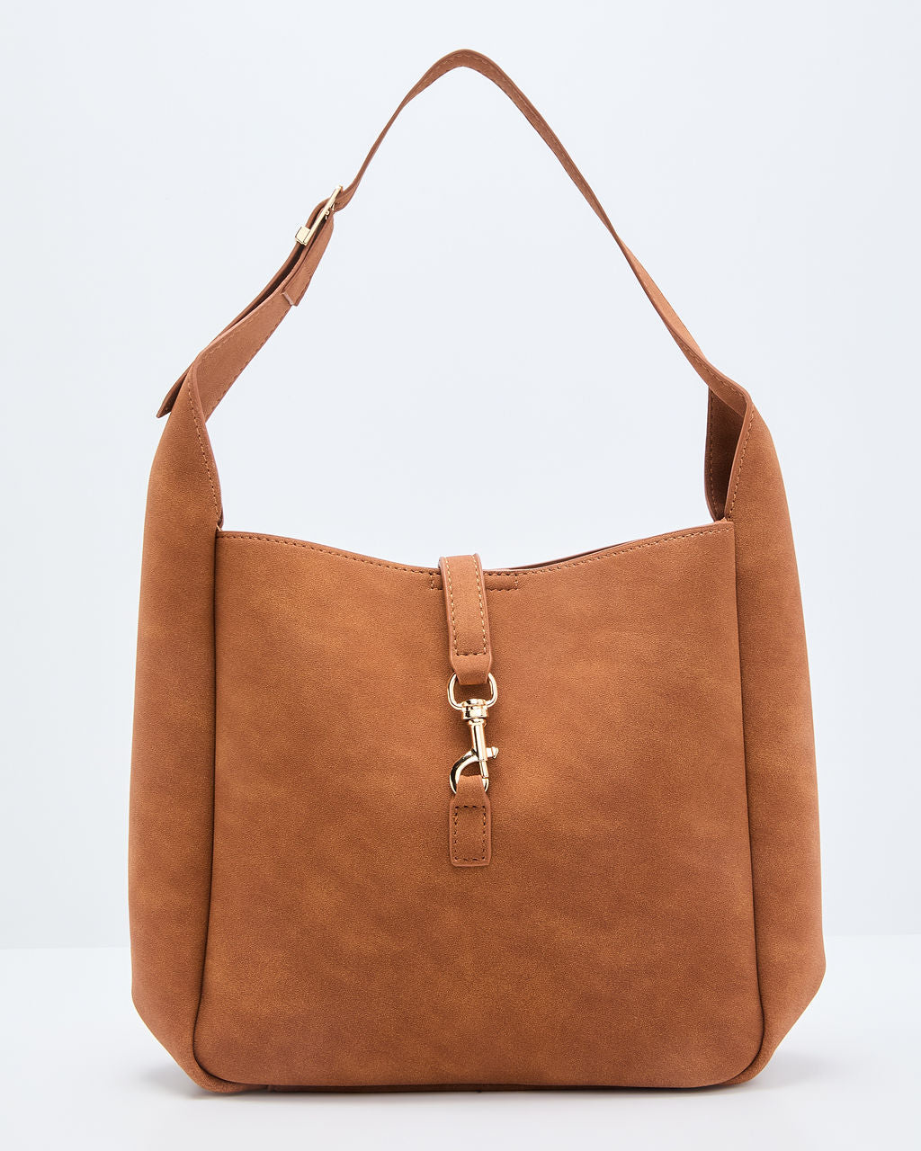 Weslie Suede Shoulder Bag - Image 3