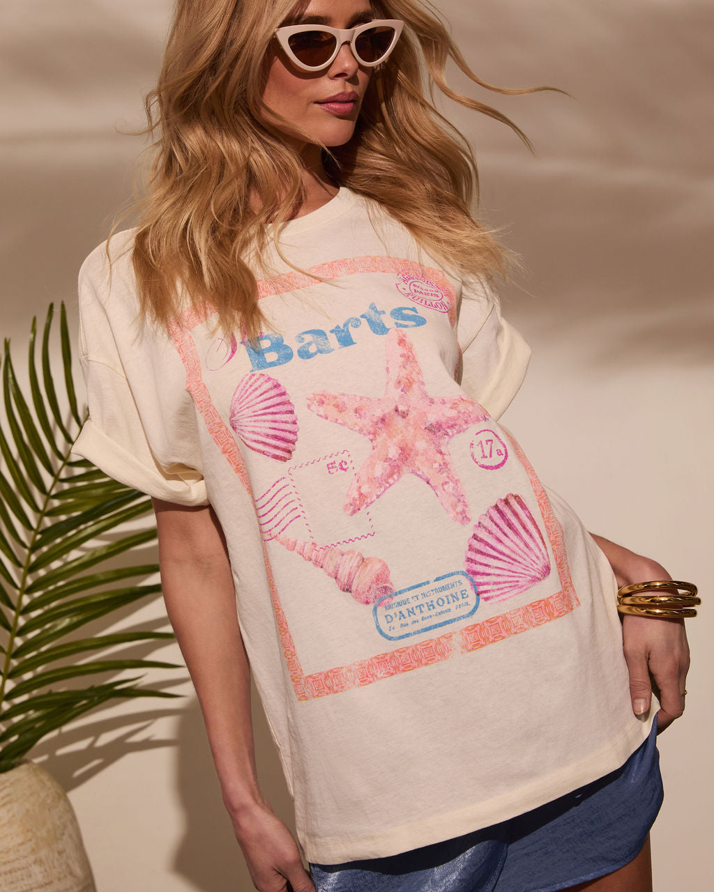 St. Barts Short Sleeve Graphic Tee - Image 5