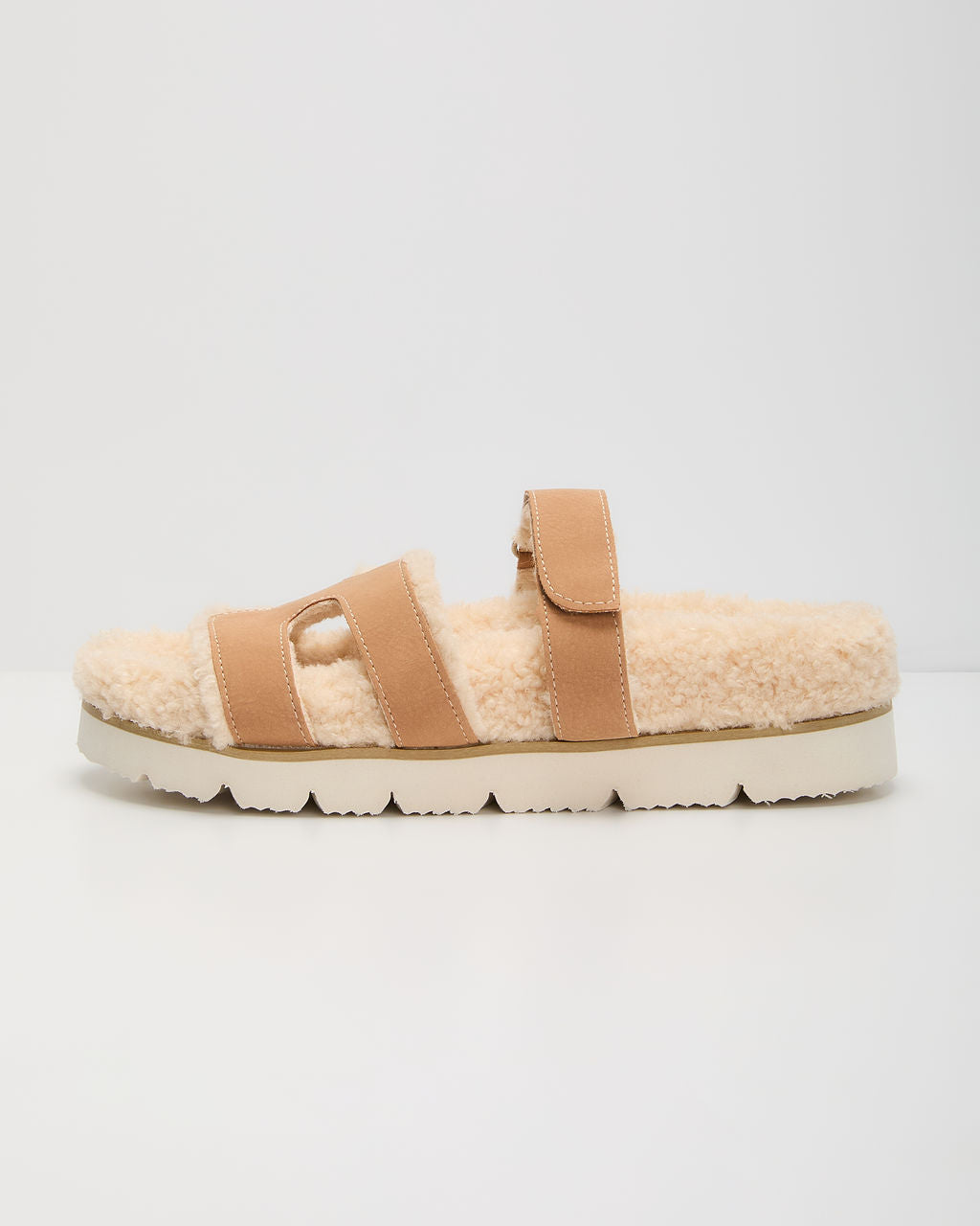 Adelene Sherpa Lined H-Strap Sandal - Image 9