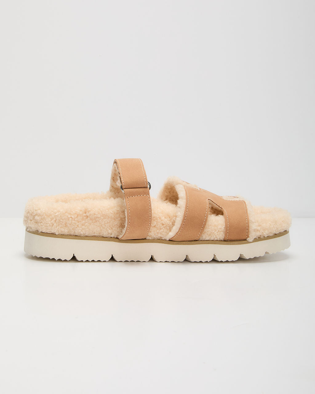 Adelene Sherpa Lined H-Strap Sandal - Image 12