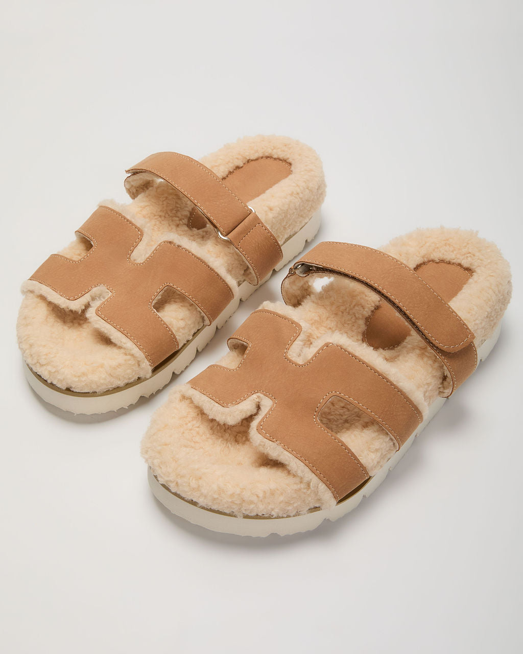 Adelene Sherpa Lined H-Strap Sandal - Image 8