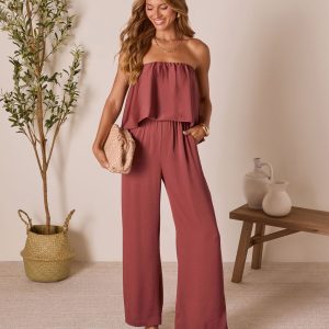 Thistle Muse Strapless Jumpsuit