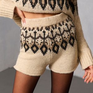 North Wind Knit Fair Isle Shorts