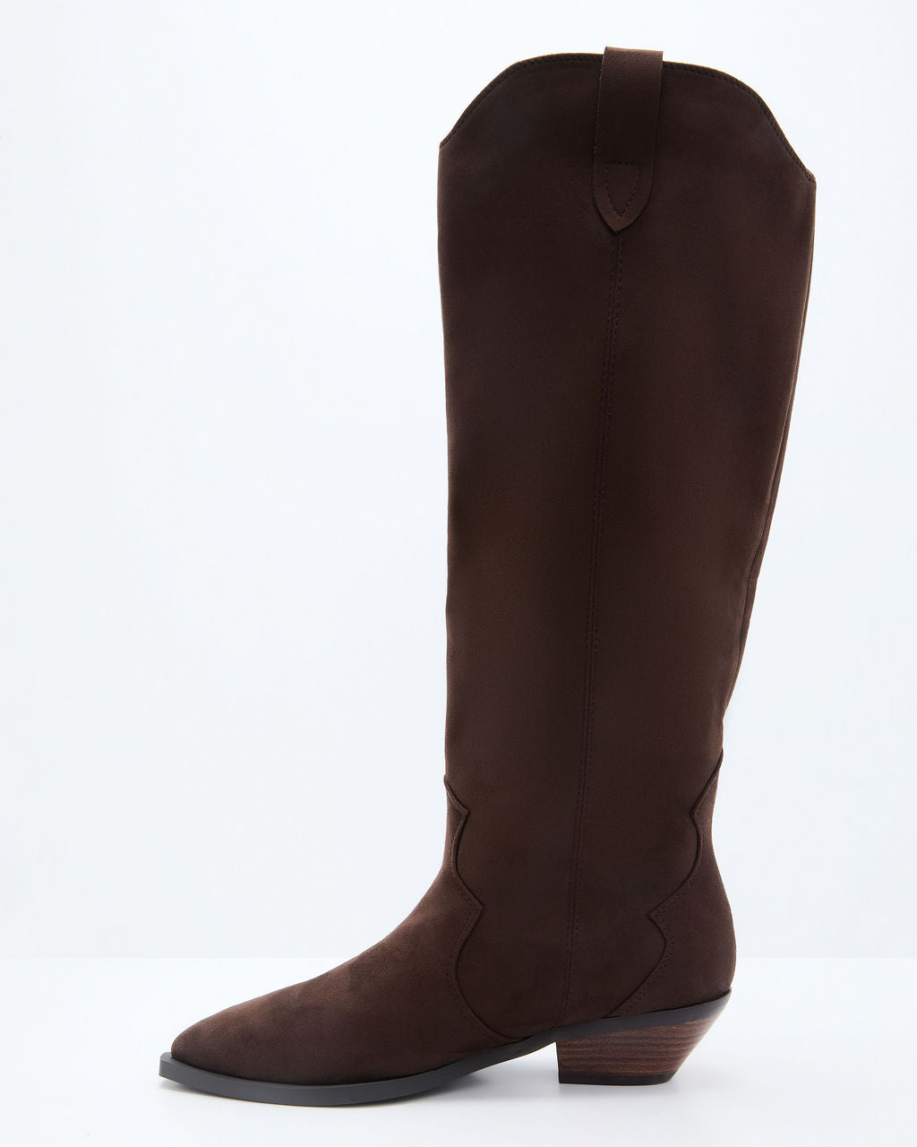 Eylana Suede Western Knee High Boot - Image 5
