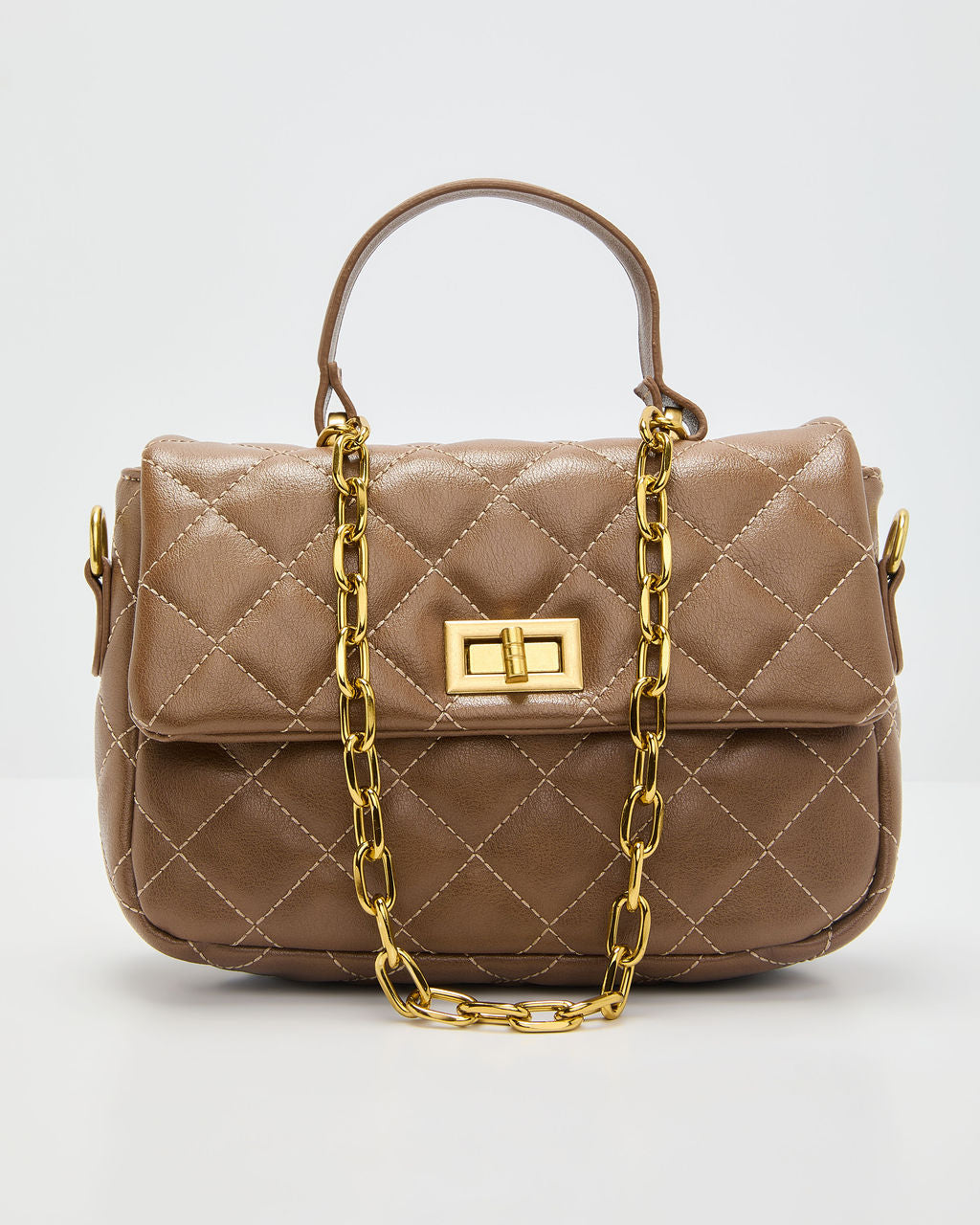 Elarose Quilted Crossbody Mini Bag - Image 2