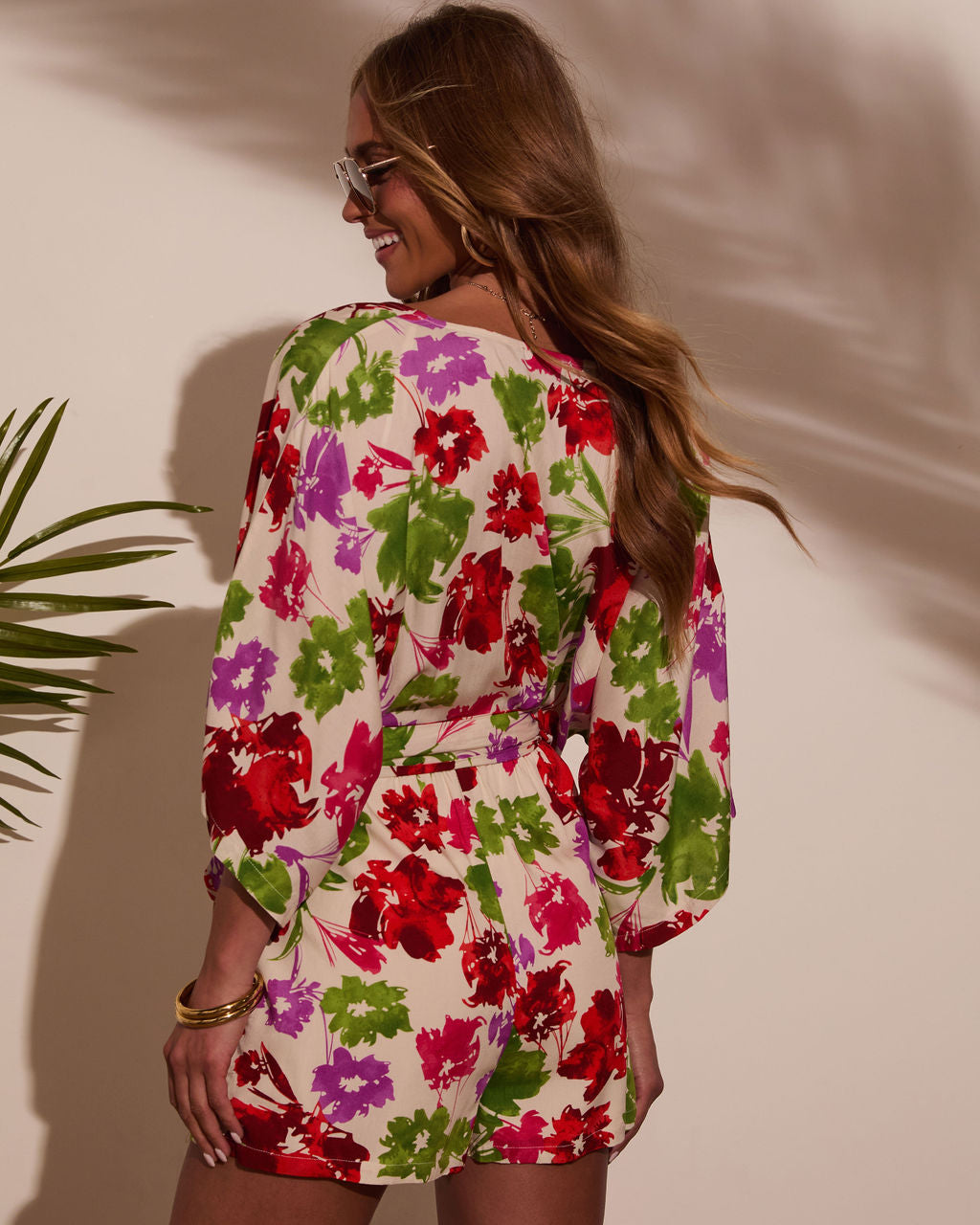 Ariella Kimono Sleeve Romper - Image 4