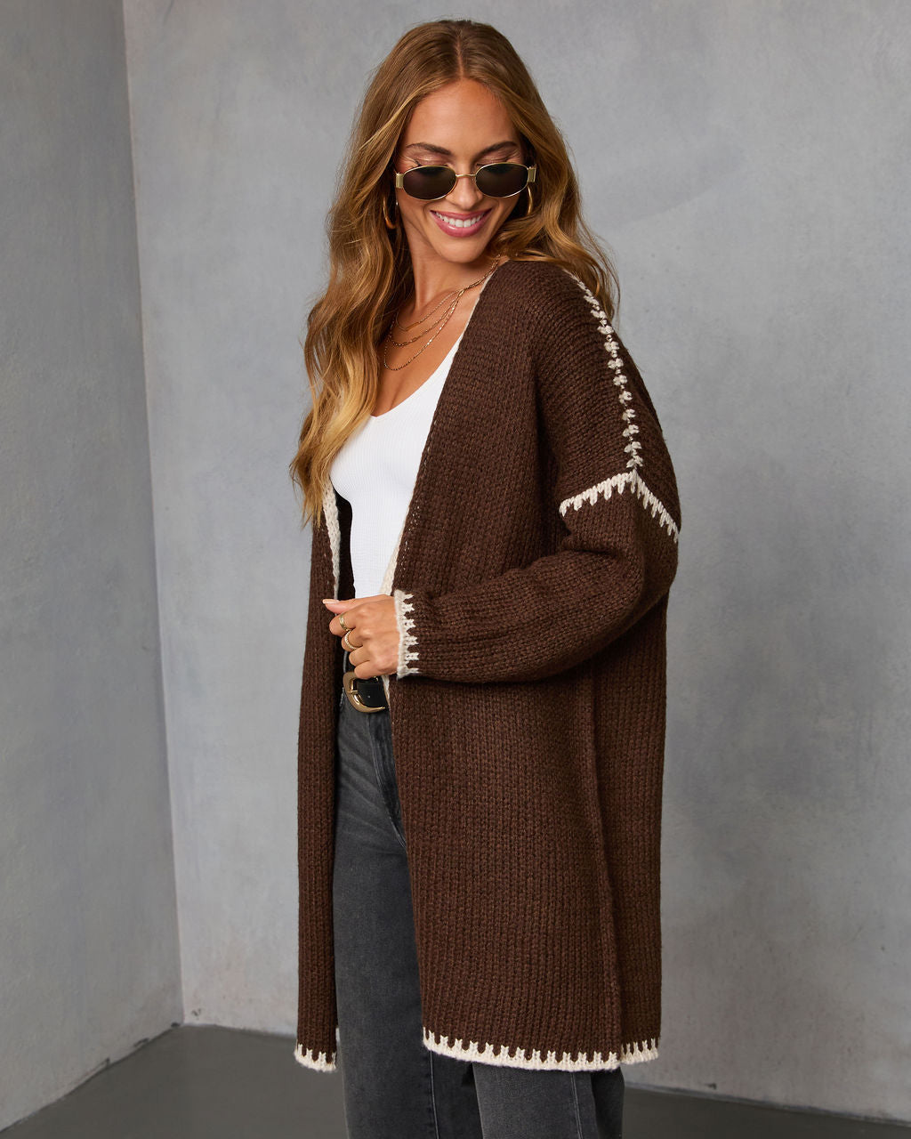 Game Day Tailgate Knit Cardigan - Image 3