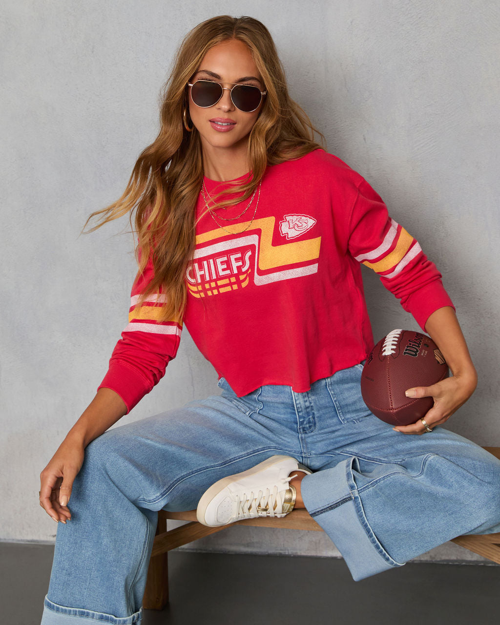 KC Chiefs Long Sleeve Graphic Tee - Image 6