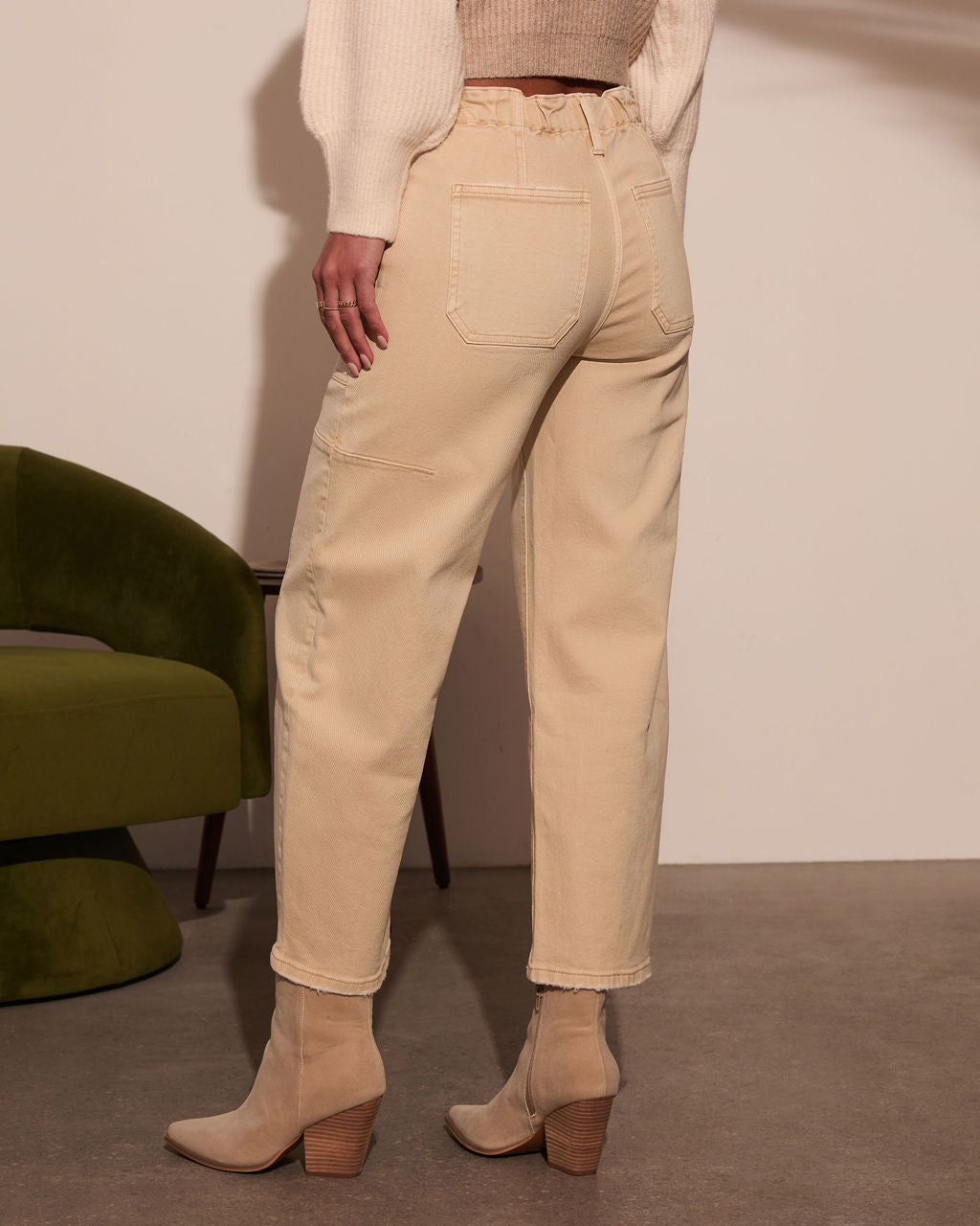 Remma High Rise Barrel Jeans - Image 4