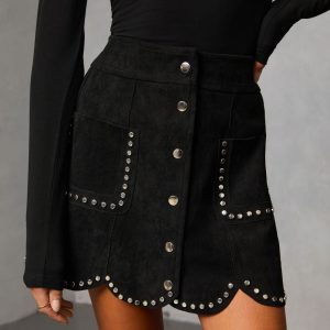 Wilden Studded Mini Skirt