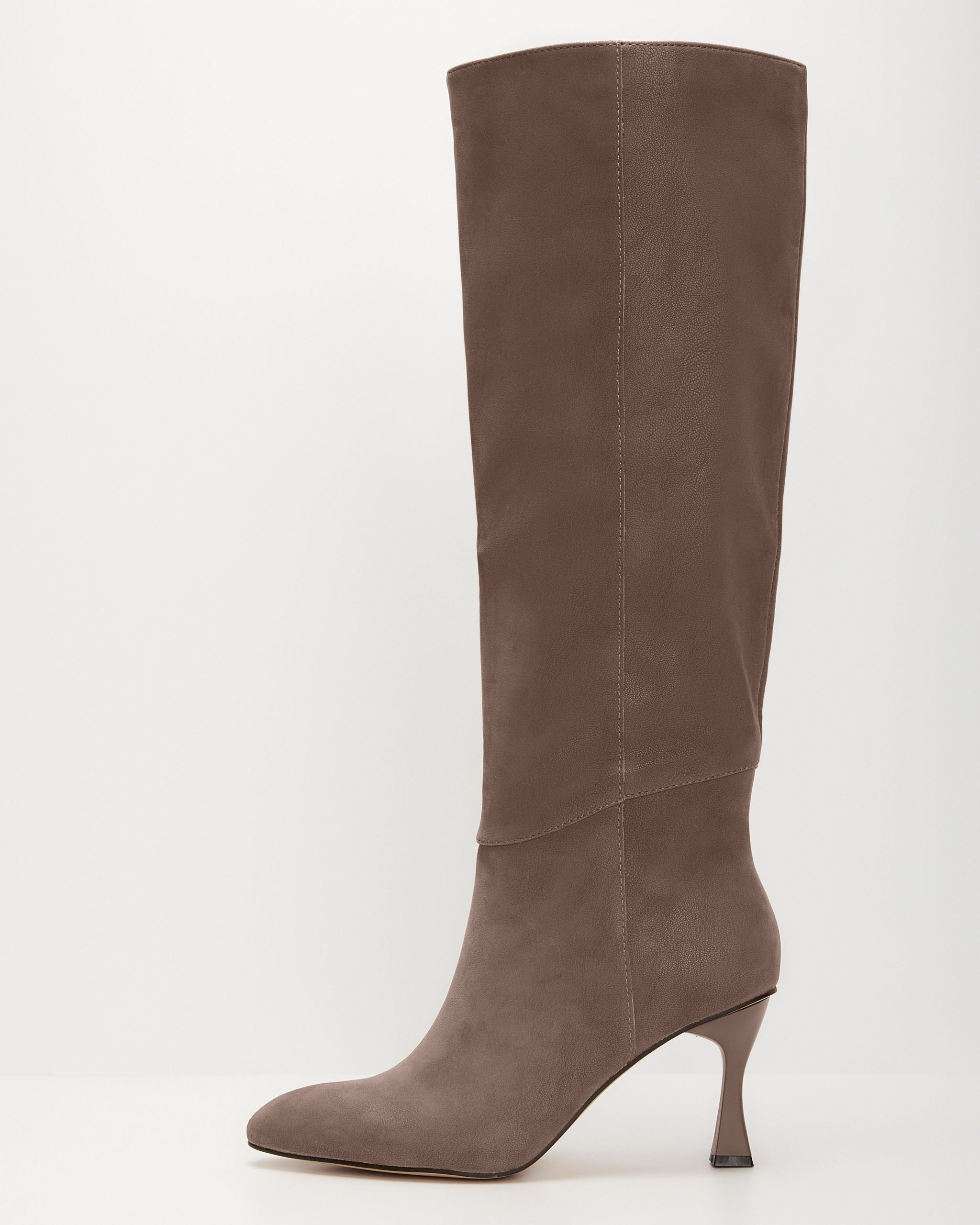 Autumn Stroll Heeled Knee High Boots - Image 12