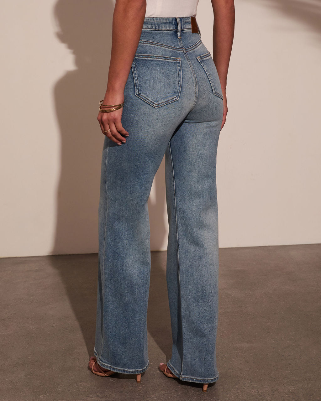 Rosmie Super Stretch Flare Jeans - Image 4