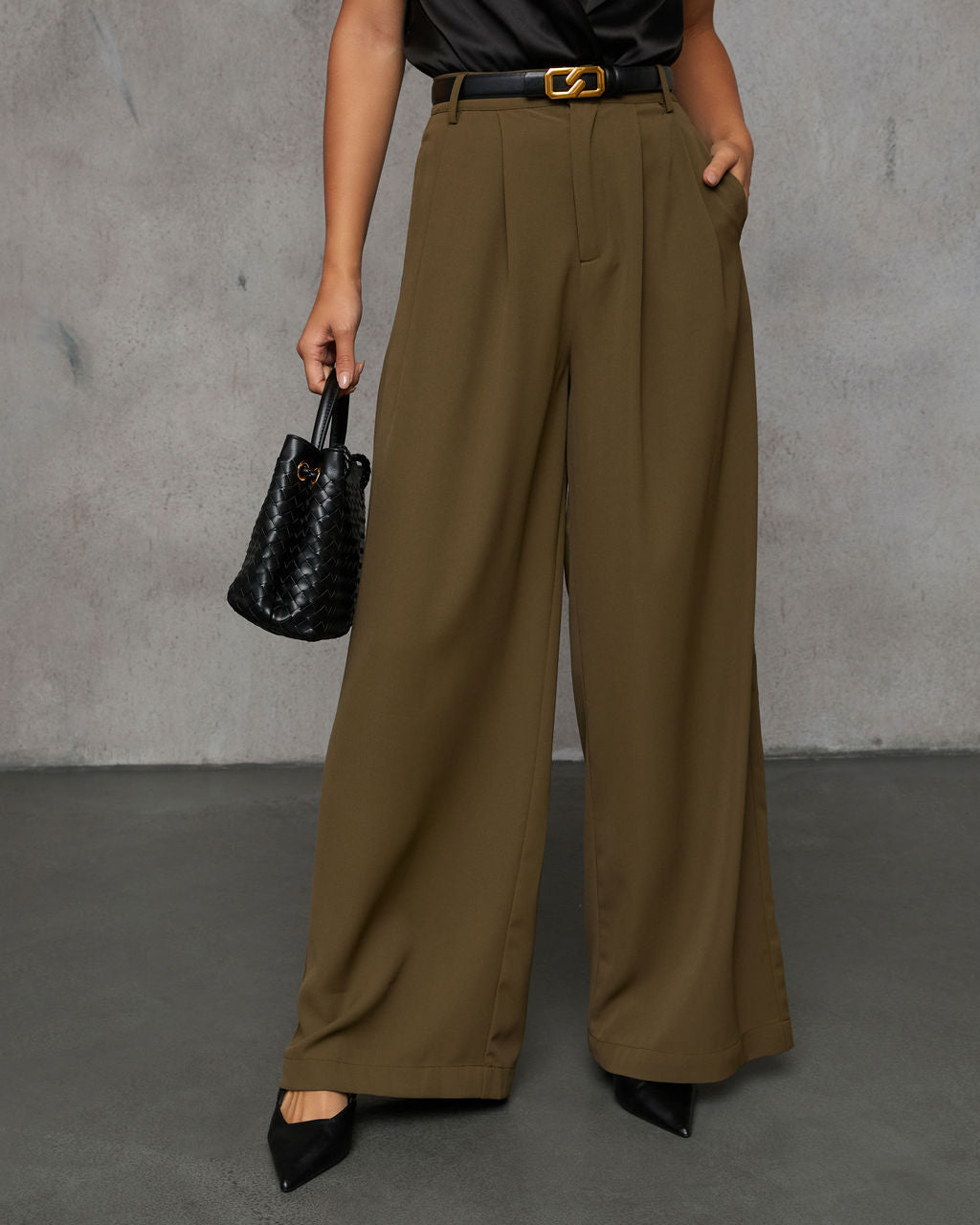 Madrigal Pocketed Wide Leg Pants - Image 30