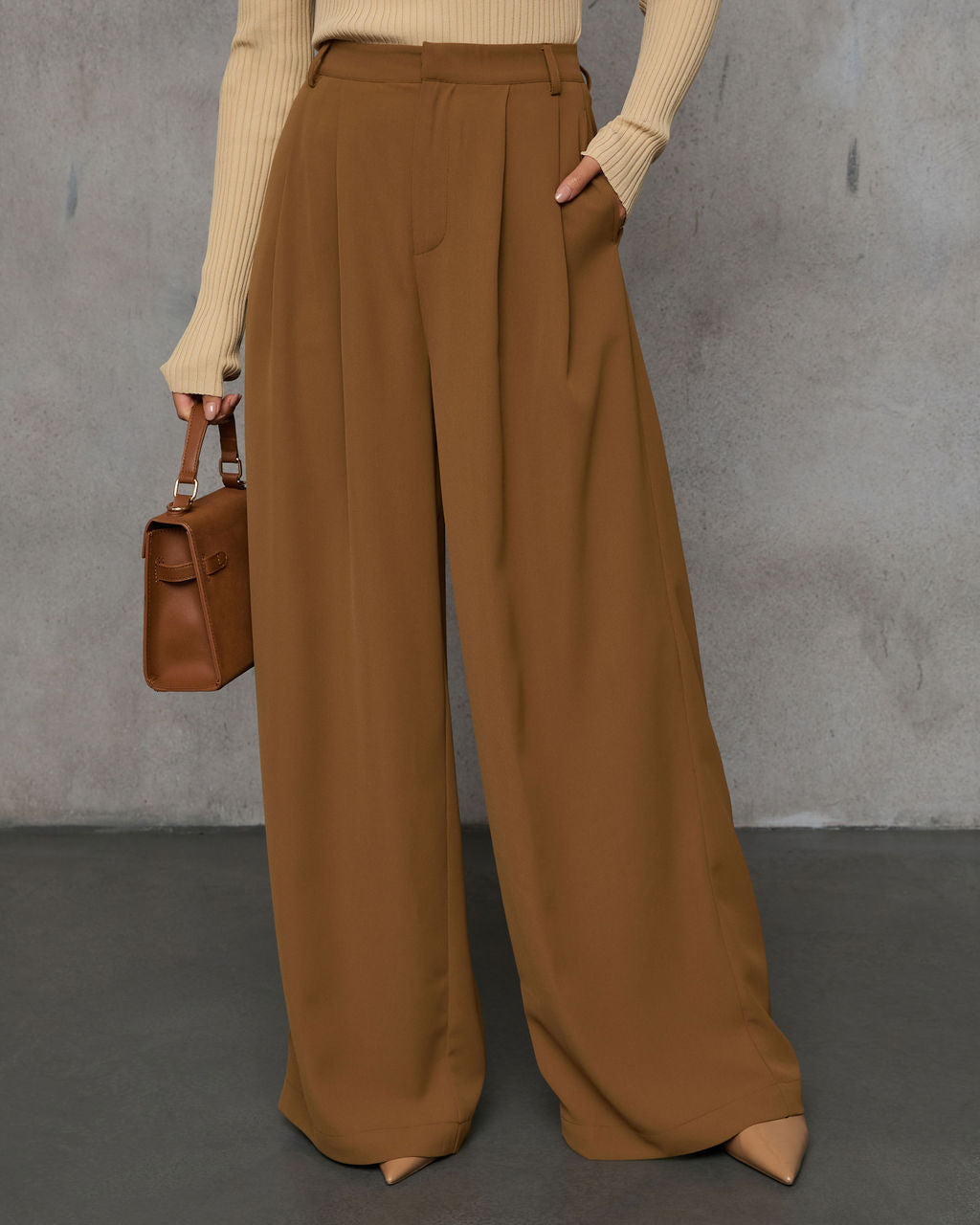 Madrigal Pocketed Wide Leg Pants - Image 35