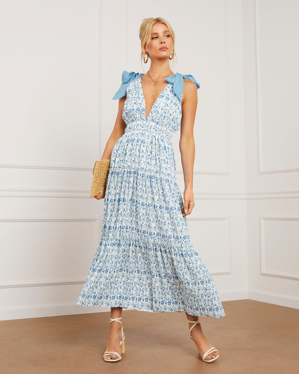 Georgia Floral Maxi Dress - Image 8