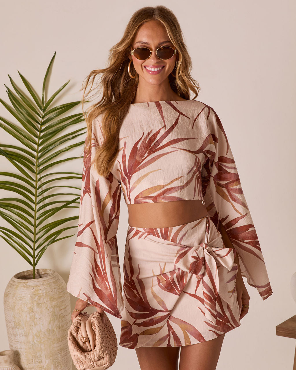 Ramiah Tropical Crop Top - Image 5