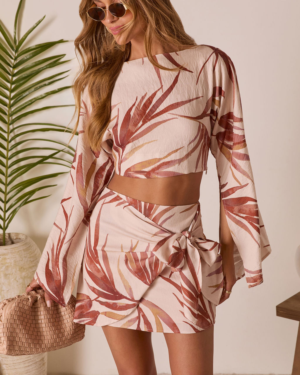Ramiah Tropical Crop Top - Image 6