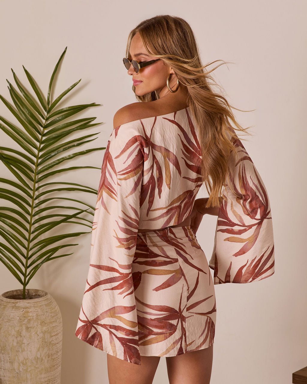 Ramiah Tropical Crop Top - Image 4