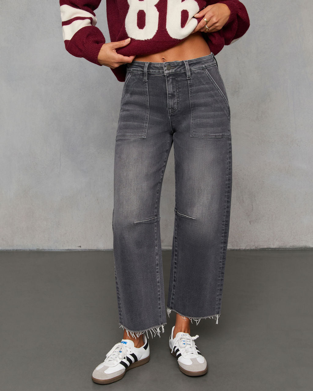 Cedar Fade Super Stretch Barrel Jeans - Image 2