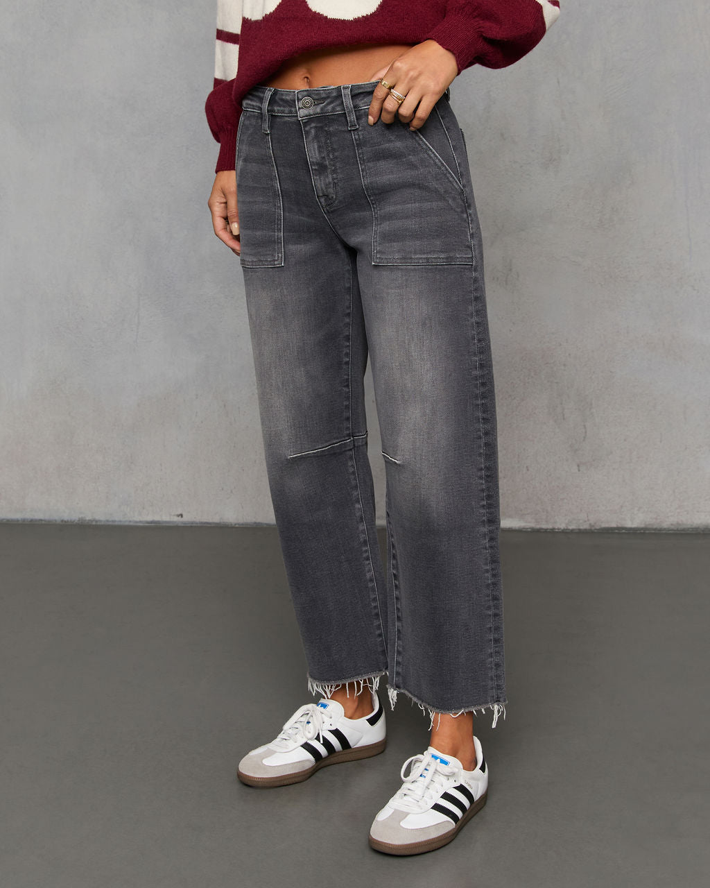 Cedar Fade Super Stretch Barrel Jeans - Image 3