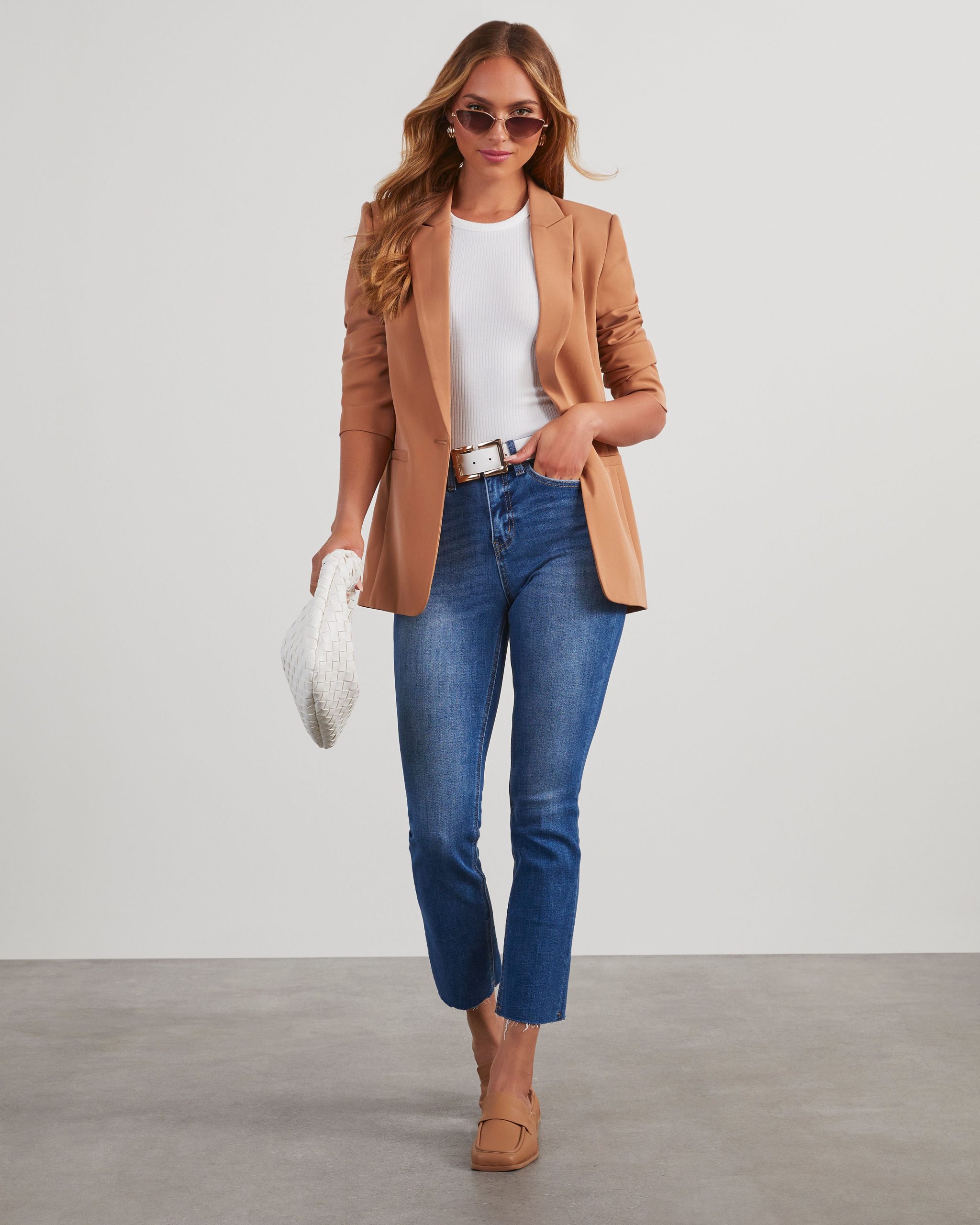 Ronnie Super Stretch High Rise Straight Leg Jeans - Image 5
