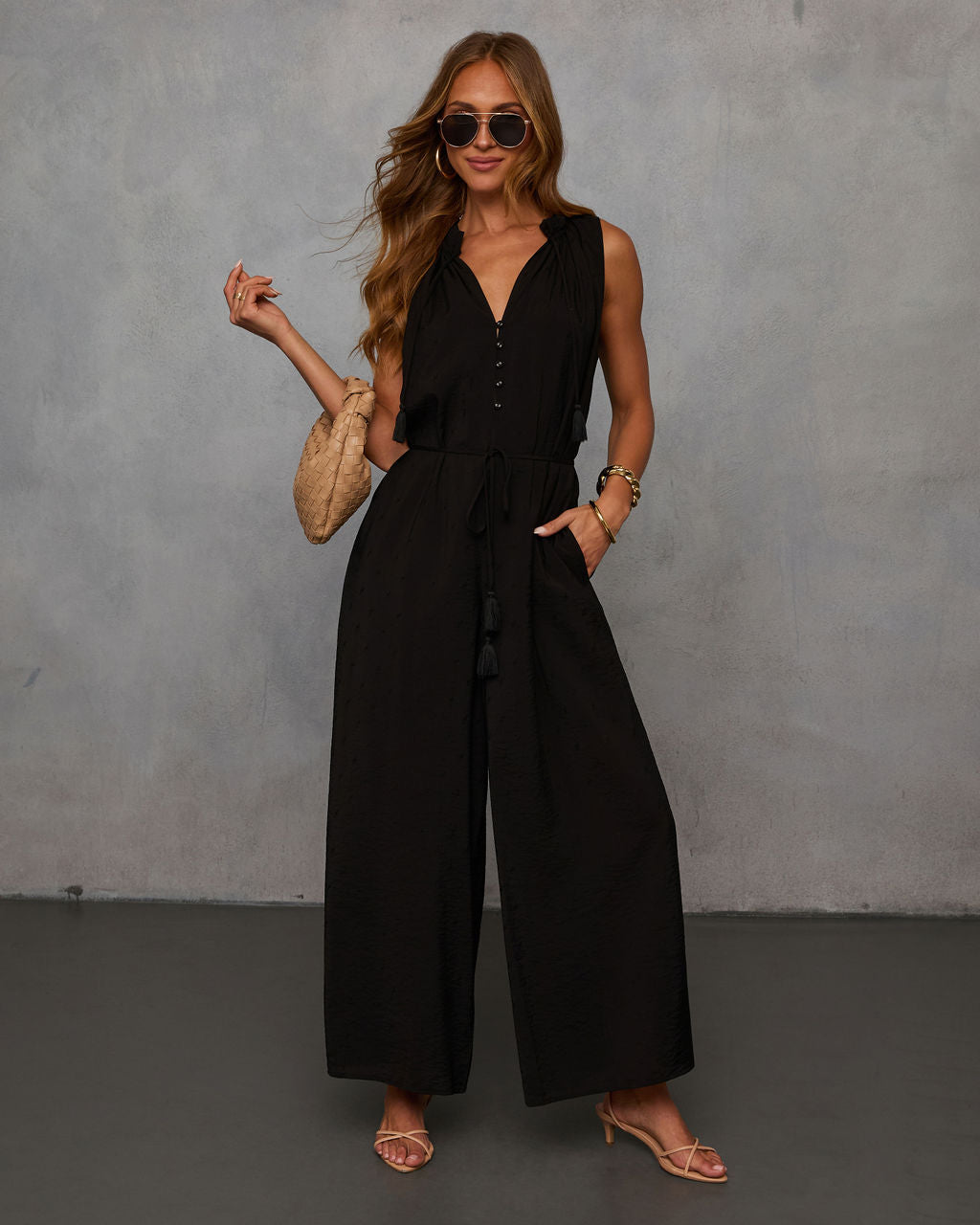 Hey Lover Waist Tie Jumpsuit - Image 7